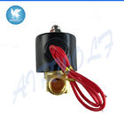 2W040-10 Direct Operated Solenoid Valve 2 Way Brass 3/8 Inch AC220V DC24V