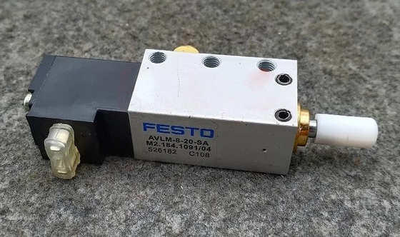DC24V Solenoid Cylinder FESTO AVLM-8-20-SA M2.184.1091/04 526182