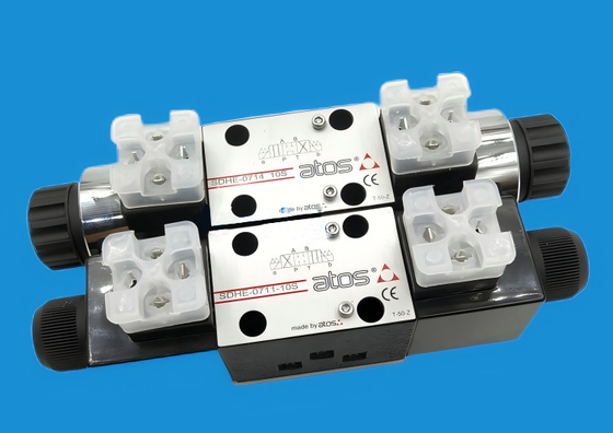 ATOS DC24V ISO4401 Hydraulic Solenoid Directional Control Valve SDHE-0710 10S  SDHE-0718 10S