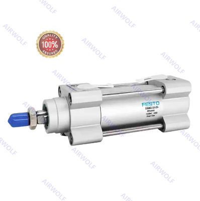 Lightweight Aluminum ISO15552 TPE-U PU ISO 6431 FESTO Adjustable Pneumatic Cylinder 646775 DSBG-80-100-PPV-N3 For Industrial