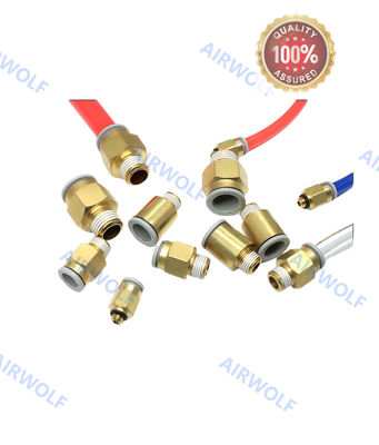 SMC Brass Threaded Lightweight KQ2H One-touch Straight Fittings KQ2H04-M3A  KQ2H04-M5A  KQ2H04-M6A  KQ2H04-01AS KQ2H04-02AS  KQ2H06-M5A  KQ2H06-M6A  KQ2H06-01AS KQ2H06-02AS  KQ2H06-03AS  KQ2H08-01AS
