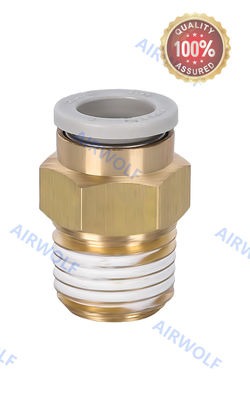 SMC Brass Threaded Lightweight KQ2H One-touch Straight Fittings KQ2H04-M3A  KQ2H04-M5A  KQ2H04-M6A  KQ2H04-01AS KQ2H04-02AS  KQ2H06-M5A  KQ2H06-M6A  KQ2H06-01AS KQ2H06-02AS  KQ2H06-03AS  KQ2H08-01AS