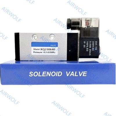 XQ Series Aluminum Pneumatic Solenoid Valve with 0.2-1.0MPa Operating Pressure -10~+60 ℃ Temperature Range and Multi-Voltage DC12V DC24V AC110V AC220V