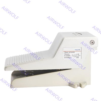 4F210-08, 4F210-08L, 4F210-08F, 4F210-08LF AIRTAC 4F Series 5/2 way Foot Pedal Valve1/4"