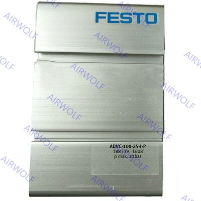ADVC-100-10-A-P-A,-15,-20,-25 ADVC-100-10-I-P-A,15,-20,-25 Festo Double-Acting Short-stroke Cylinders