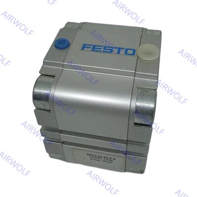 AEVU-63-10-P-A AEVU-63-10-A-P-A,-15,-20,-25 Festo Single-Acting Compact Cylinder