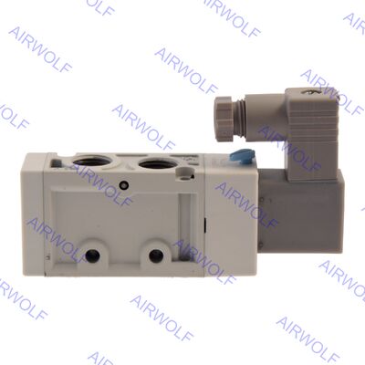 Mindman MVSC1-220-4E1 MVSC1-220-4E2 MVSC1-220-4E2C, P, R 5/3 way  5/2 way Solenoid Valve 1/8", 1/4"