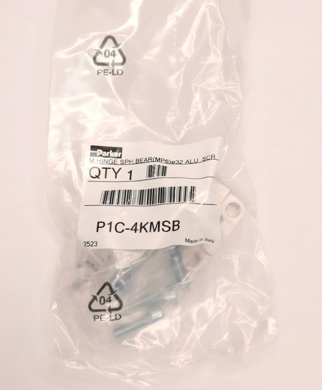 Parker P1C-4QMSB Die-cast Aluminum ISO15552 Clevis Bracket MP2 AB6 MP4 Swivel Eye MP6 for P1D P1F P1E pneumatic cylinders Ø 32 to Ø 125 P1C-4KMCB P1C-4RMTB P1C-4PMCB P1C-4LMTB P1C-4MMTB P1C-4KMSB
