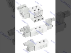 MVSC-260-4E1 MVSC-260-4E2 Mindman 5/2 طريق الألومنيوم DC24V AC220V AC110V DC12V