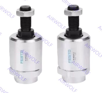 Festo Case-harded Steel Piston rod attachments المرفق الذاتي للعمود FK Series مع تعويض زاوية ±4° و 0.507مركز الكرة تعويض شعاعي